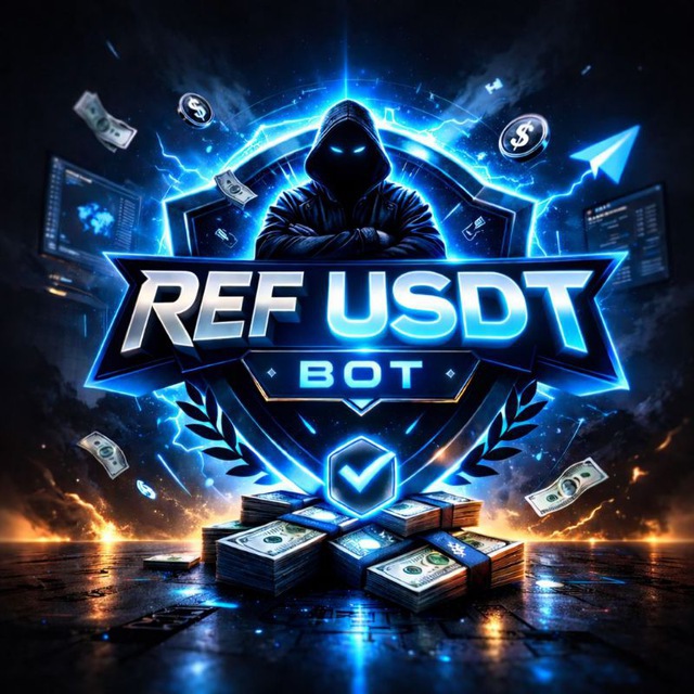 Аватар Telegram-бота «Ref Usdt Bot» (@Ref_UdstroBot)