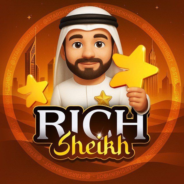 Аватар Telegram-бота «Rich Sheikh» (@rich_sheikhh_bot)