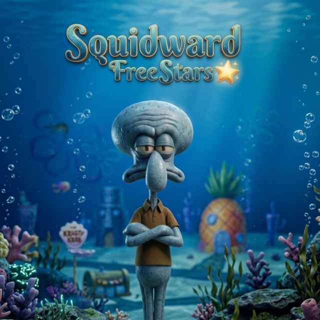 Аватар Telegram-бота «Squidward FreeStars» (@SquidwardFreeStars_bot)