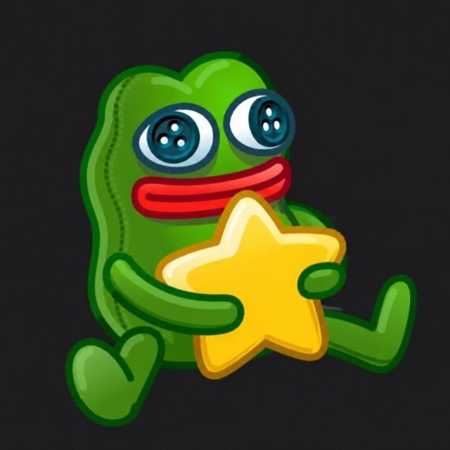 Аватар Telegram-бота «PEPE STARS | Бесплатно звезды» (@pepefreestarsbot)