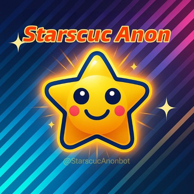 Аватар Telegram-бота «Starscuc Anon» (@StarscucAnonbot)