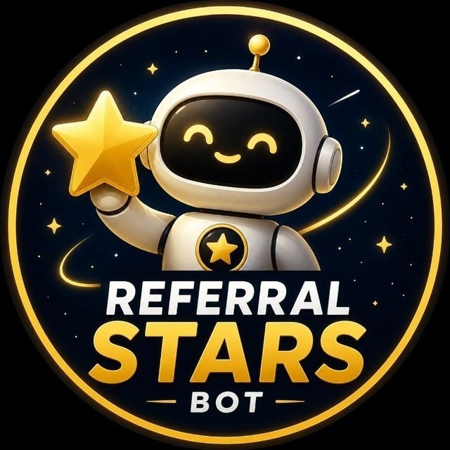 Аватар Telegram-бота «Referral Stars Bot» (@MyStarsRefBot)