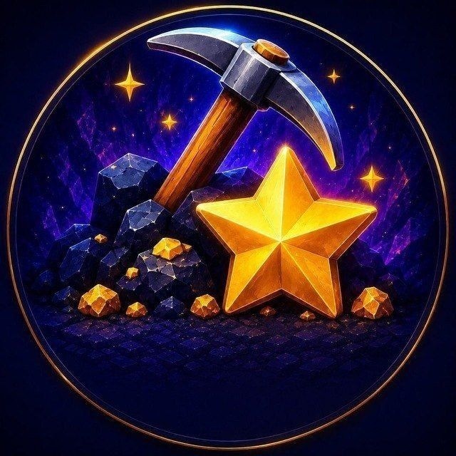 Аватар Telegram-бота «Майнинг звёзд» (@BMishutka_bot)