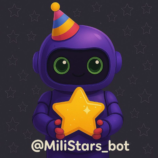 Аватар Telegram-бота «Mili Stars» (@MiliStars_bot)