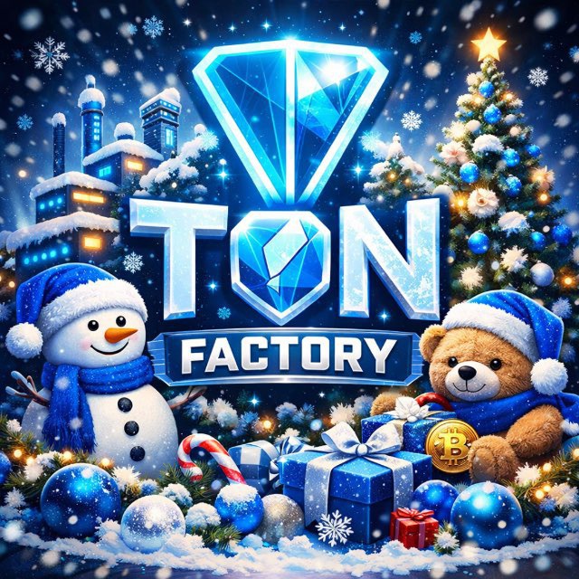 Аватар Telegram-бота «TON Factory» (@TonFactory2026_bot)