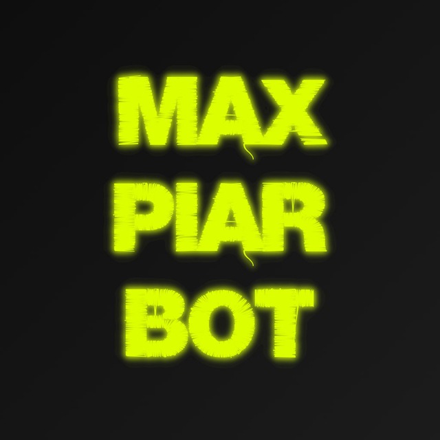 Аватар Telegram-бота «MAX PR Bot» (@max_piar_bot)